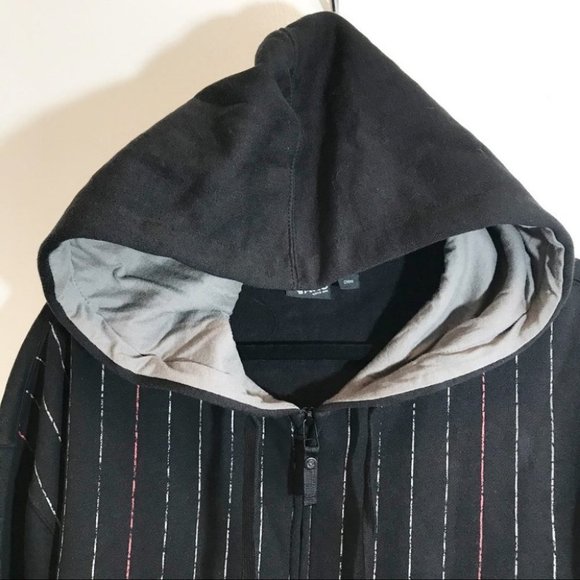 VANS LOGO HOODIE FULL ZIP Black JACKET With Pockets MEN'S SIZE XL NEW NWT - Picture 7 of 16